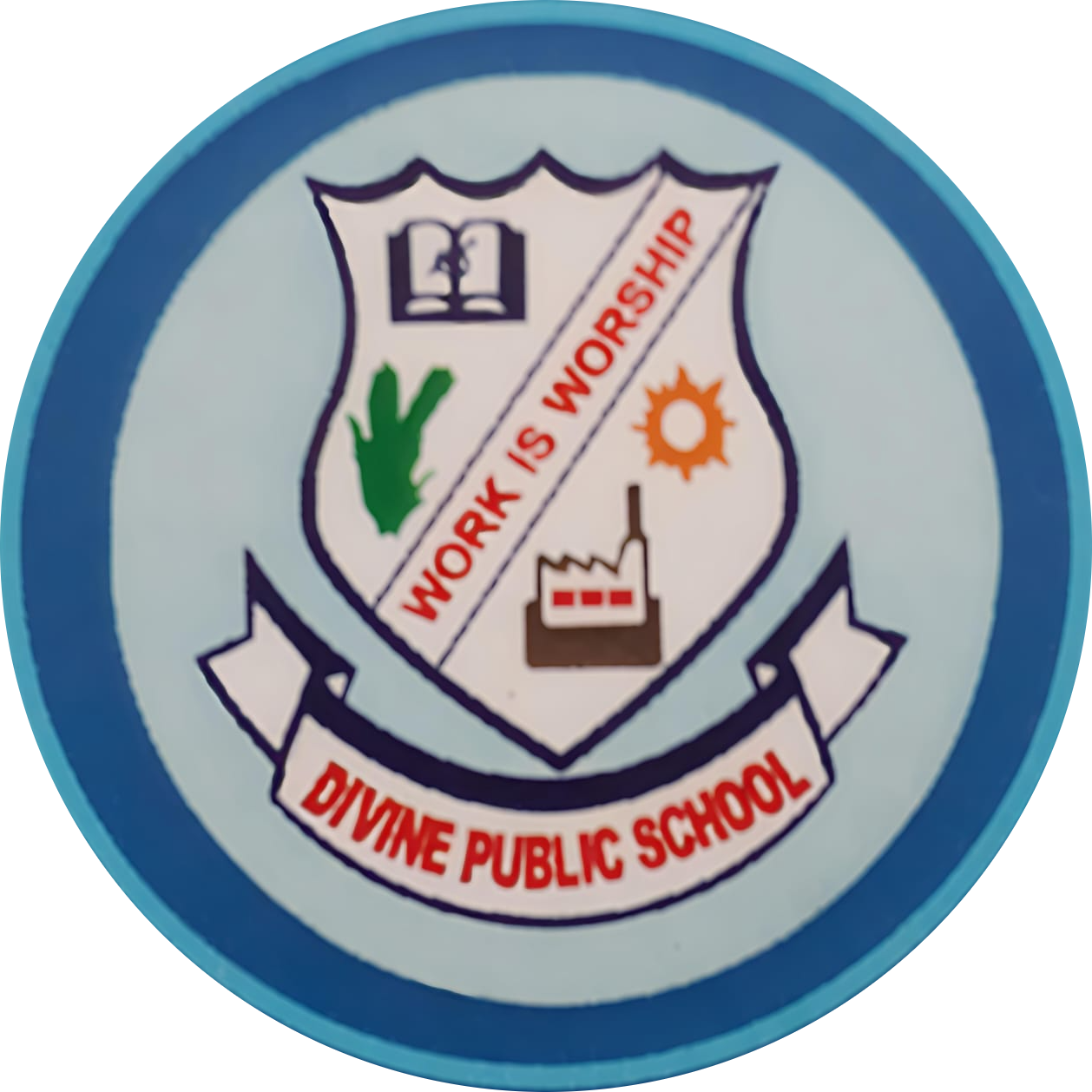 Divine Public School Logo